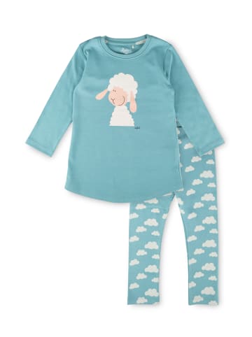 Sigikid Pyjama Nachtwäsche in Türkis