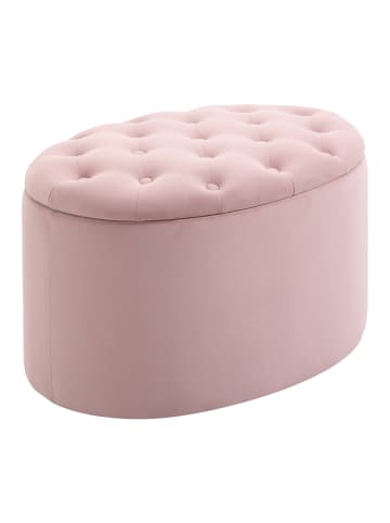 HOMCOM Sitzbank-71B x 52T x 42H cm-Rosa