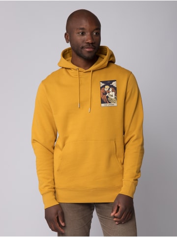 wat? Apparel Sweatshirt Tarot The Lovers in Ochre