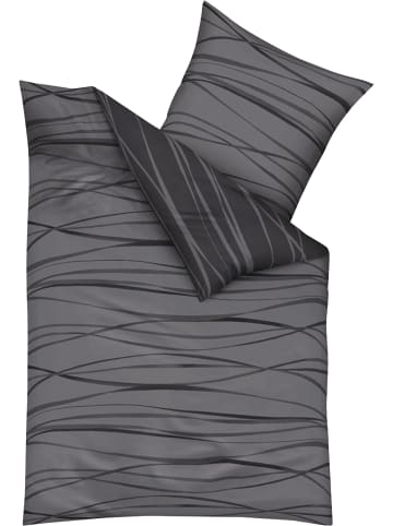 kaeppel Mako-Satin Wendebettwäsche in dunkelgrau
