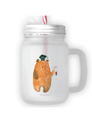 Mr. & Mrs. Panda Glas Bär Prüfung ohne Spruch in Transparent