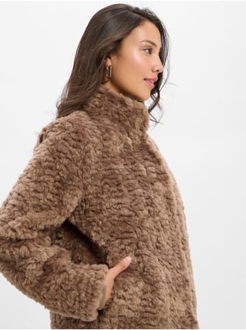 Marie Lund Übergangsjacke Kion in taupe