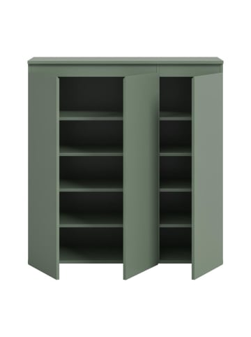 ebuy24 Sideboard Scarpa Staubgrün 105 x 37 cm