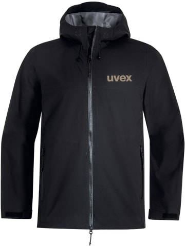Uvex Regenjacke "Corporate 26" in Schwarz
