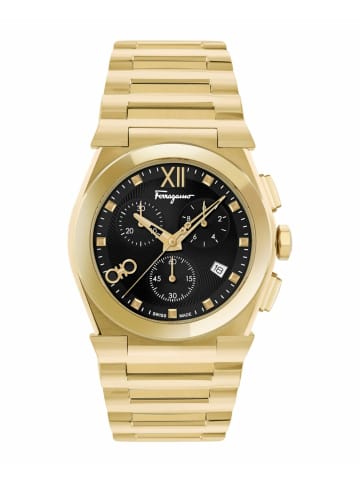 Salvatore Ferragamo Automatikuhr für Herren in gold