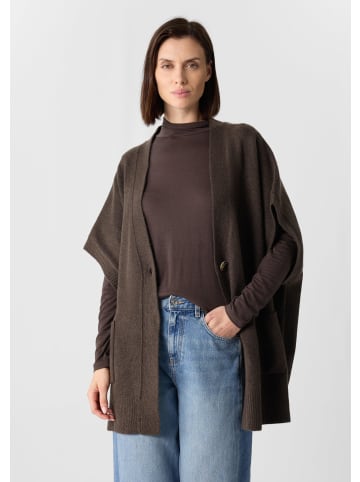 comma Indoor-Poncho in 8940_dunkelbraun