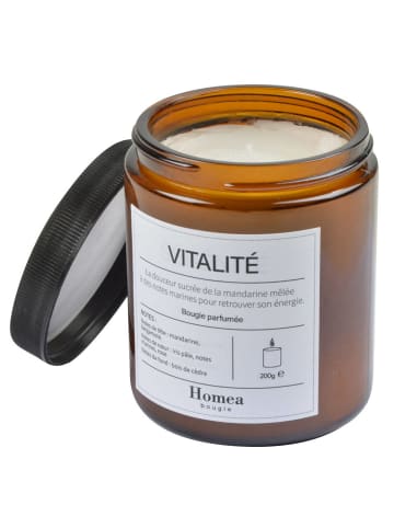 Homea Duftkerze in braun