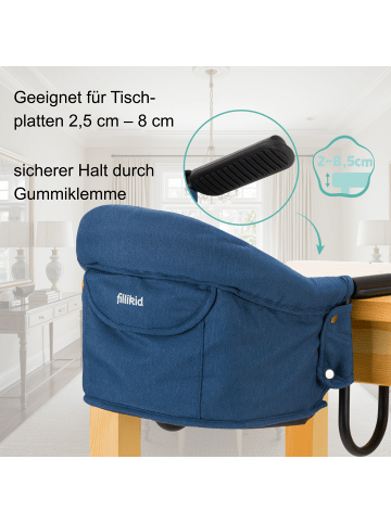 fillikid Tischsitz Flexi Exclusiv in Blau