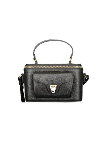 Schwarz Leder Damen Handtasche