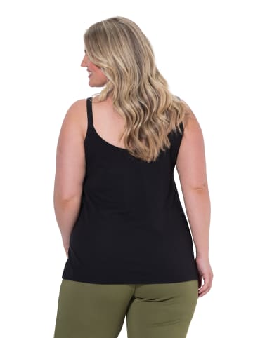 MIAMODA Strick-Top in schwarz