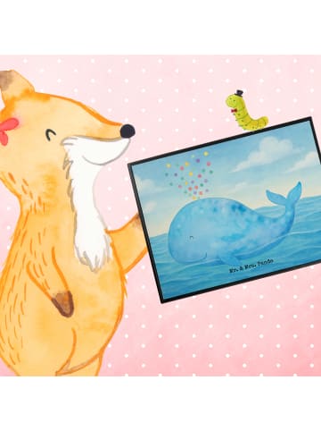 Mr. & Mrs. Panda bastelunterlage Wal Konfetti Design ohne Spruch in Weiß