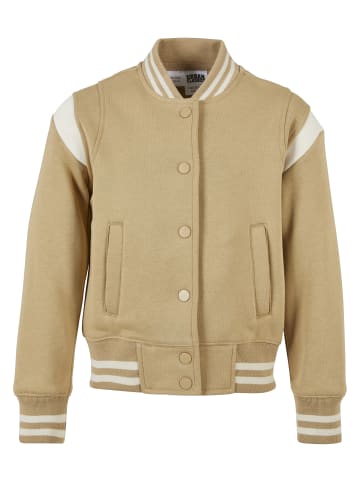Urban Classics College Jackets in unionbeige/whitesand