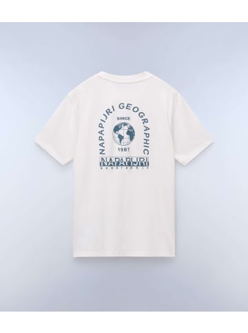 Napapijri T-Shirt "S-Dati Ss" in Schwarz