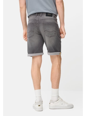 Camel Active fleXXXactive® Jeans Shorts mit Reißverschluss in Steingrau