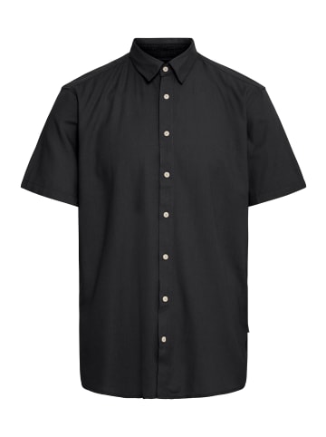 BLEND Kurzarmhemd BHBobby in Schwarz