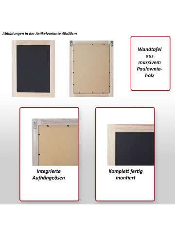 MCW 2er-Set Wandtafel, 40x30cm