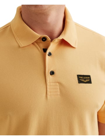 PME Legend Poloshirt SHORT SLEEVE POLO AMERICAN CLASSIC in Gelb