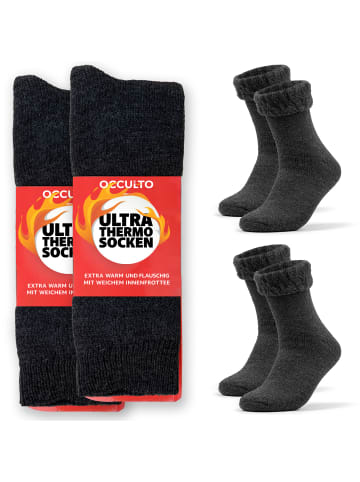 Occulto 2er Pack Ultra Thermosocken Nils in Anthrazit