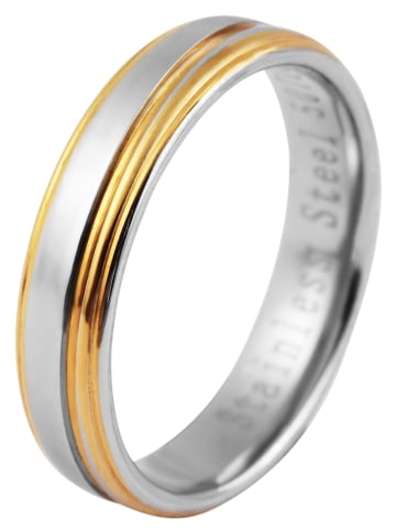 Adeliás Herren Ring aus Edelstahl in silber