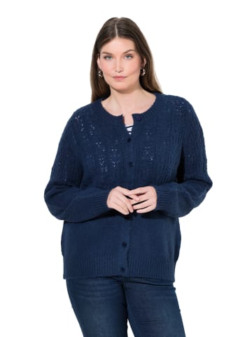 Ulla Popken Strickjacke in marine