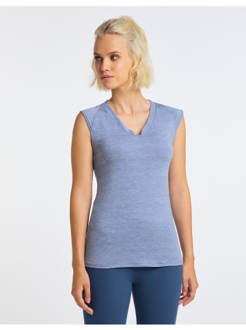 Venice Beach V-Neck Shirt VB Eleamee in delft blue