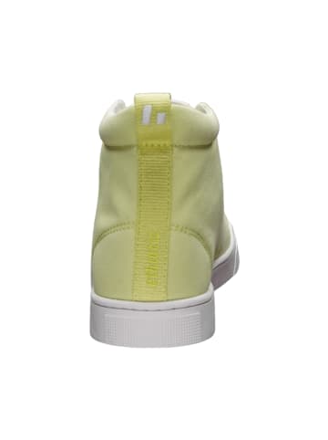 ethletic Canvas Sneaker Active Hi Cut in Lime Yellow | Just White