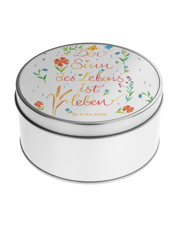 Mr. & Mrs. Panda Aufbewahrungsbox Sinn des Lebens mit Spruch in Bunt