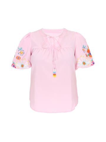 usha FESTIVAL Women Blouse in pink