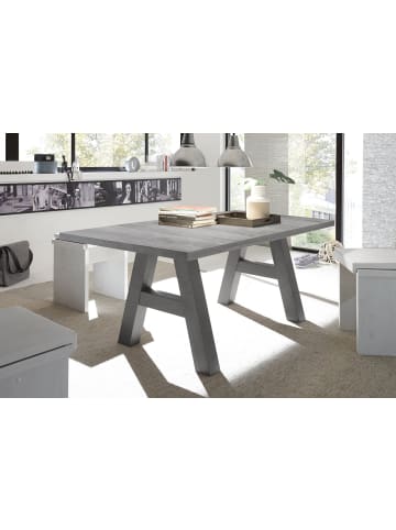 58 aufm Kessel ESSTISCH ausziehbar Elia 3 160 x 90 x 75 Esszimmertisch Graphit/Beton