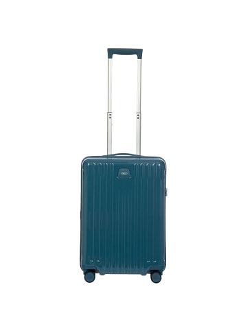 BRIC`s Positano - 4-Rollen Kabinentrolley 55 cm USB in oktan