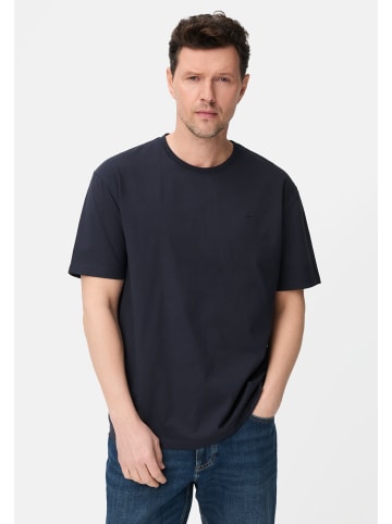 Camel Active T-Shirt im Relaxed Fit in Dunkelblau