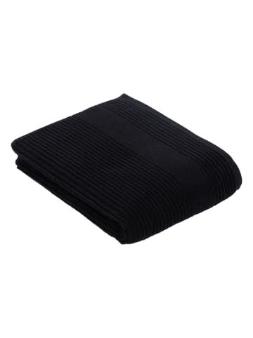 Vossen 2er Pack Duschtuch in schwarz