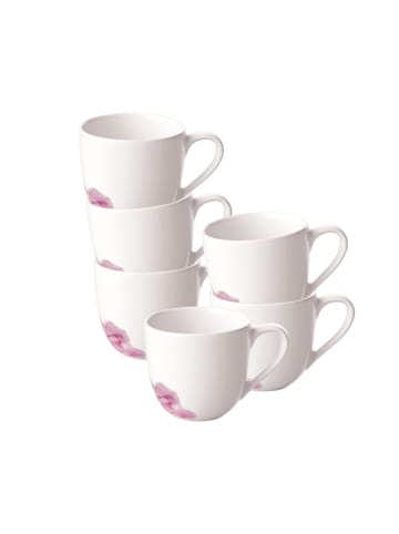 Villeroy & Boch 6er Set Espressotassen Rose Garden 70 ml in bunt