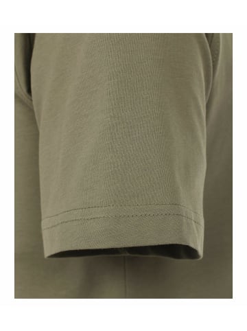 Katt Rundhals T-Shirt für Damen in beige