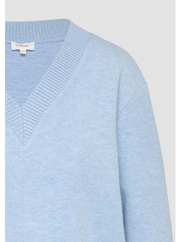 s.Oliver Sweatshirt langarm in Blau