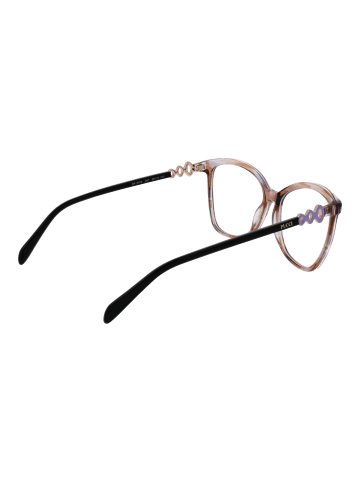 Pucci Damen Optische Fassungen Schmetterling Braun