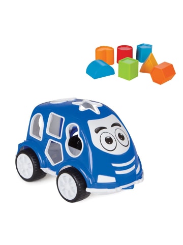 Pilsan Steckspiel Auto 03187 Sortierspiel in blau