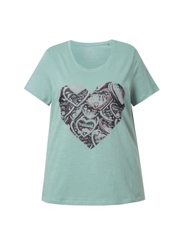 Ulla Popken Shirt in dunkles salbei