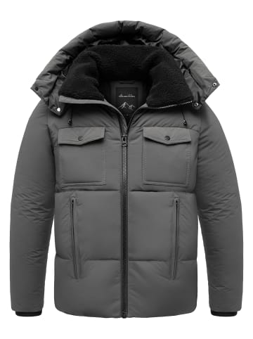 Amaci&Sons Winterjacke RENTON in Dunkelgrau
