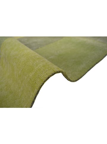 Kayoom Kurzflor Teppich Lyrical 110 in multi - grün - rechteckig