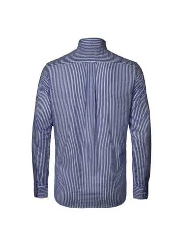 Gant Langarmhemd Reg Classic Poplin Stripe in dunkelblau