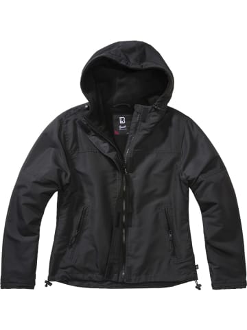 Brandit Jacke "Women Frontzip Windbreaker" in Schwarz