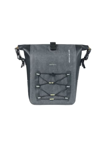 BASIL Einzeltasche Navigator Storm M in schwarz -grau