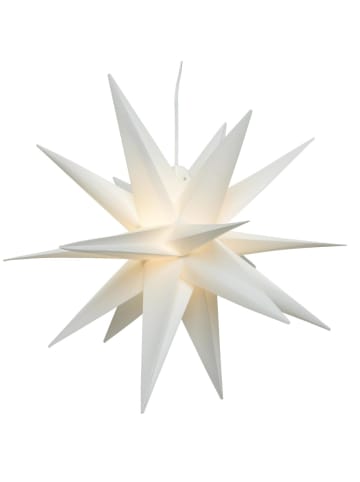 MARELIDA LED Stern 3D hängend für Außen D: 60cm in weiß