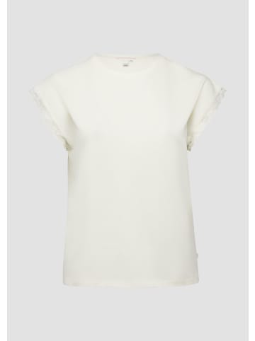 QS T-Shirt in 0300_wollweiß