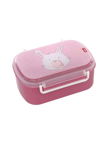 Sigikid Brotdose Lunchbox mit Rohkostschälchen in beere