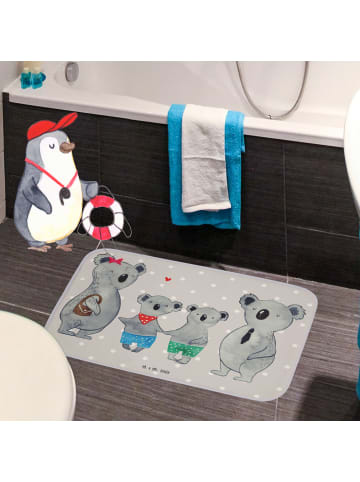 Mr. & Mrs. Panda Badteppich Koala Familie zwei ohne Spruch in Grau Pastell