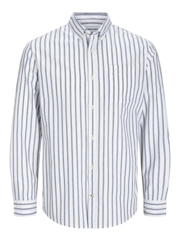 JACK & JONES PLUS Freizeithemd in Ensign Blue