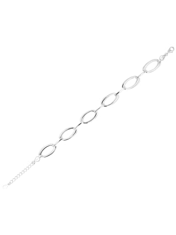 Adeliás Damen Armband aus 925 Silber 18+3 cm in silber