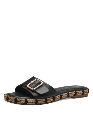 Tamaris Espadrilles Pantoletten in Schwarz